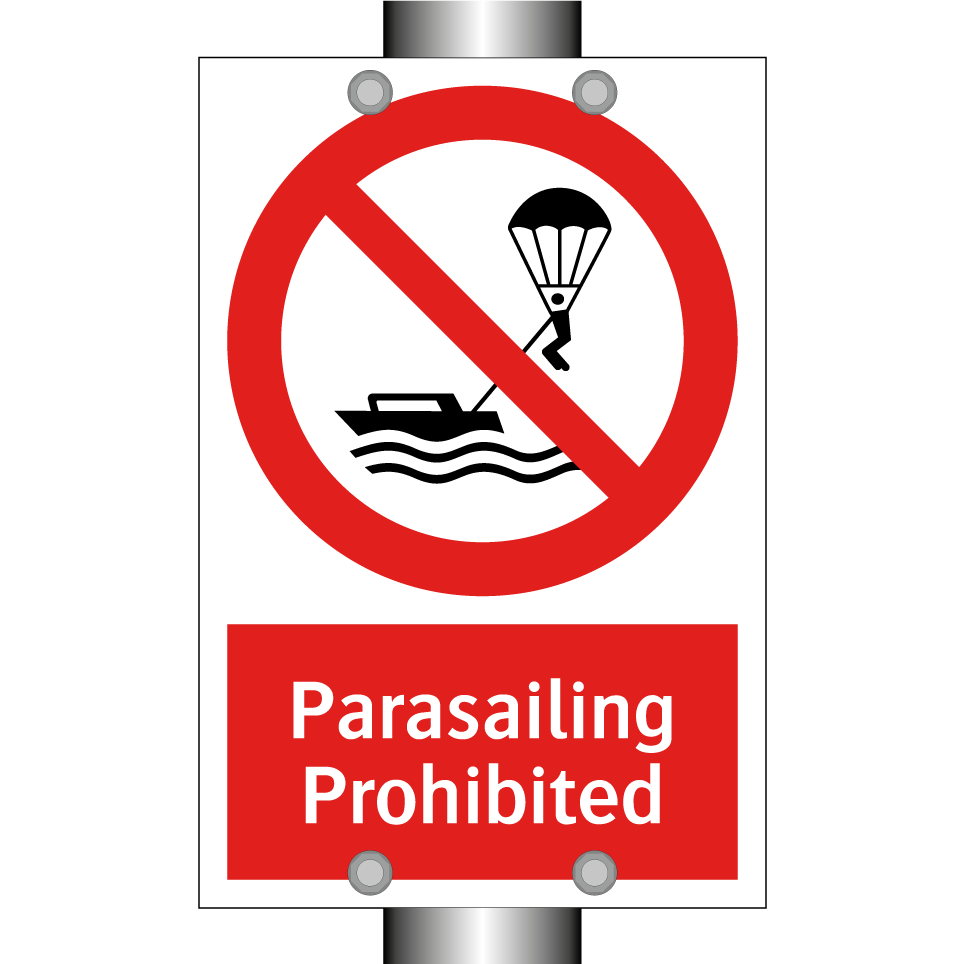 Parasailing Prohibited