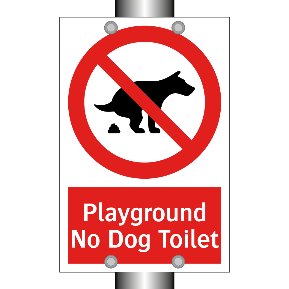 Playground No Dog Toilet