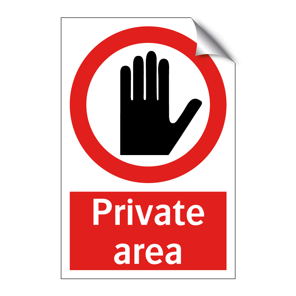 Private area