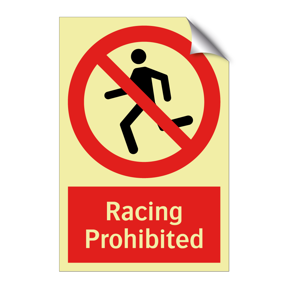 Racing Prohibited