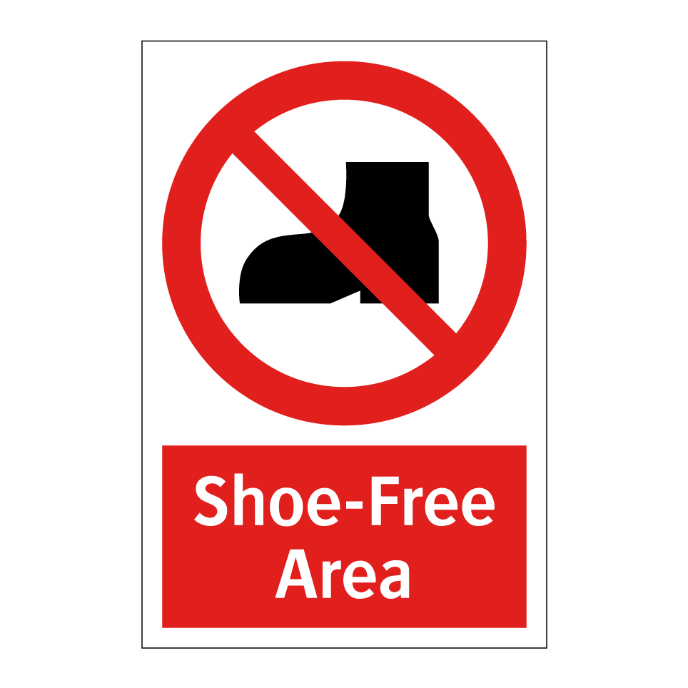 Shoe-Free Area