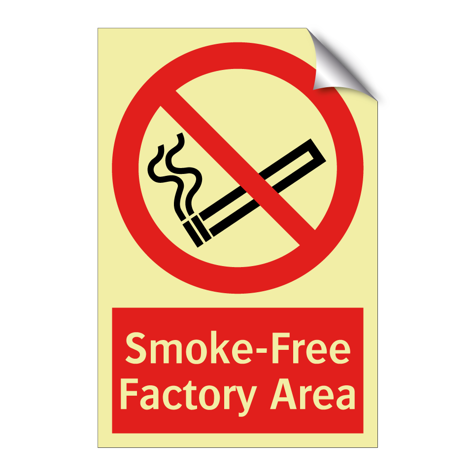 Smoke-Free Factory Area