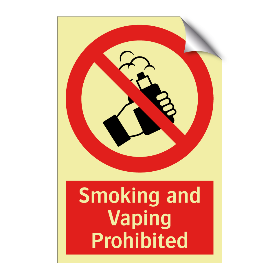 Smoking and Vaping Prohibited
