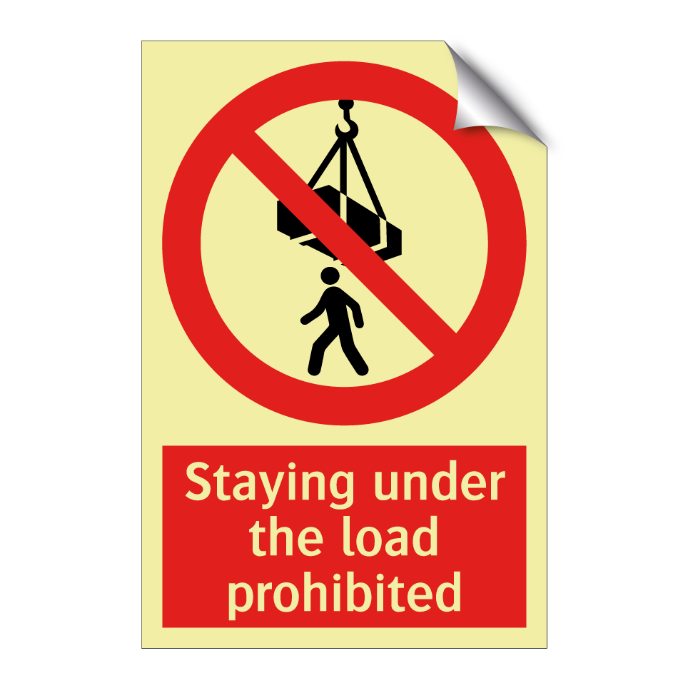 Staying under the load prohibited