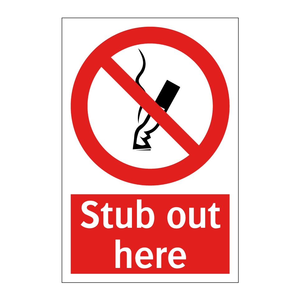 Stub out here