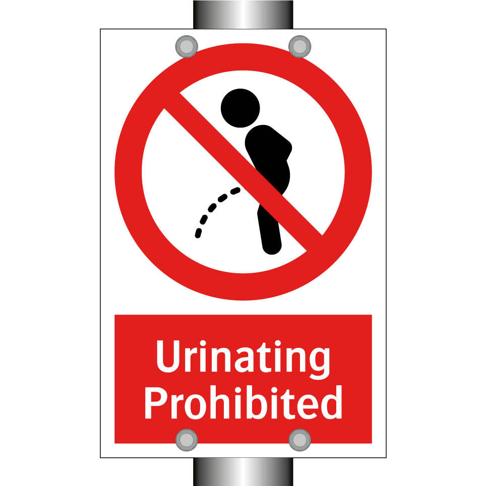 Urinating Prohibited