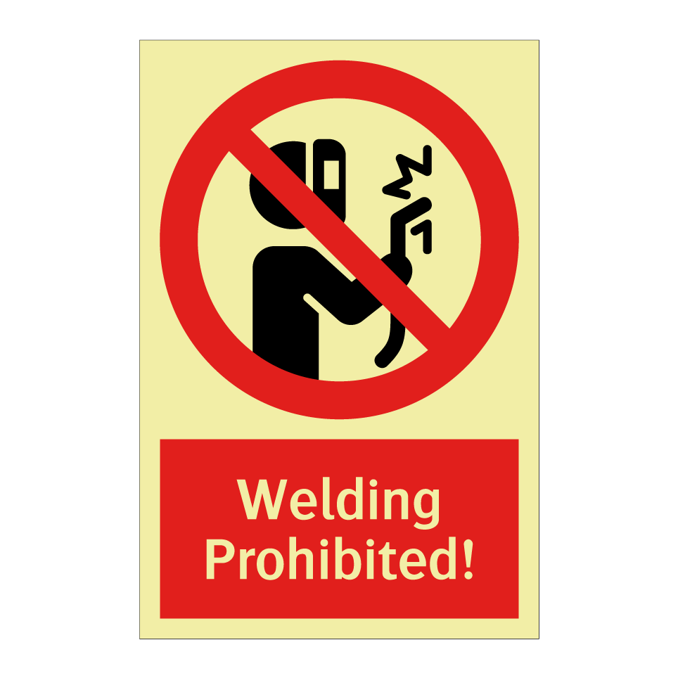Welding Prohibited!