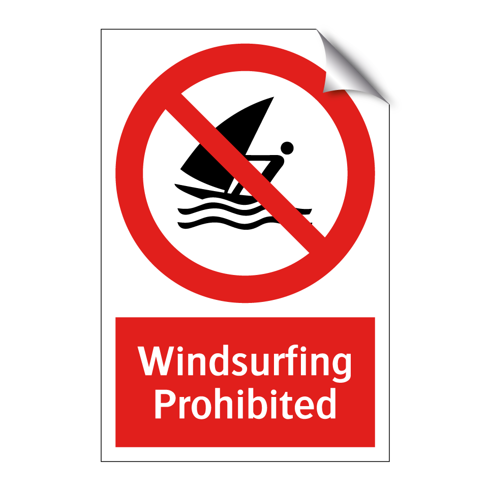 Windsurfing Prohibited