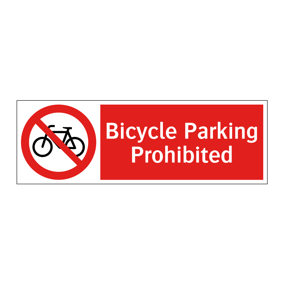Bicycle Parking Prohibited