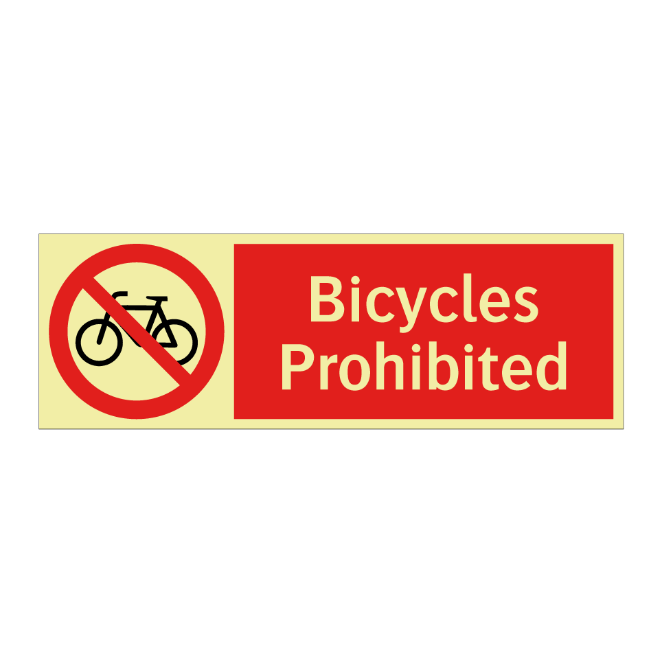 Bicycles Prohibited