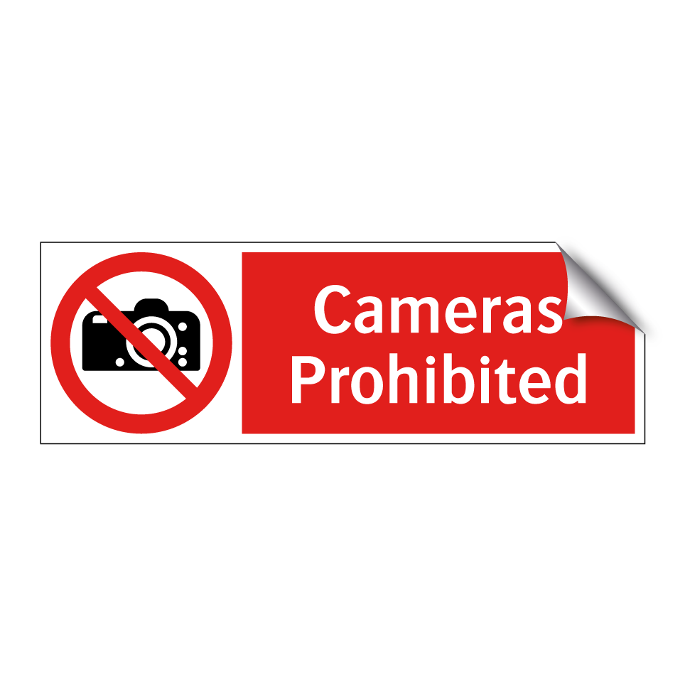 Cameras Prohibited