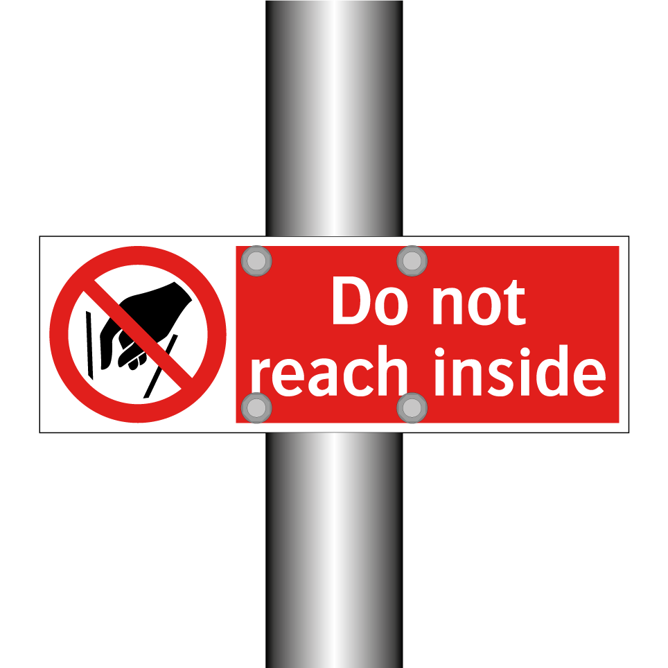 Do not reach inside