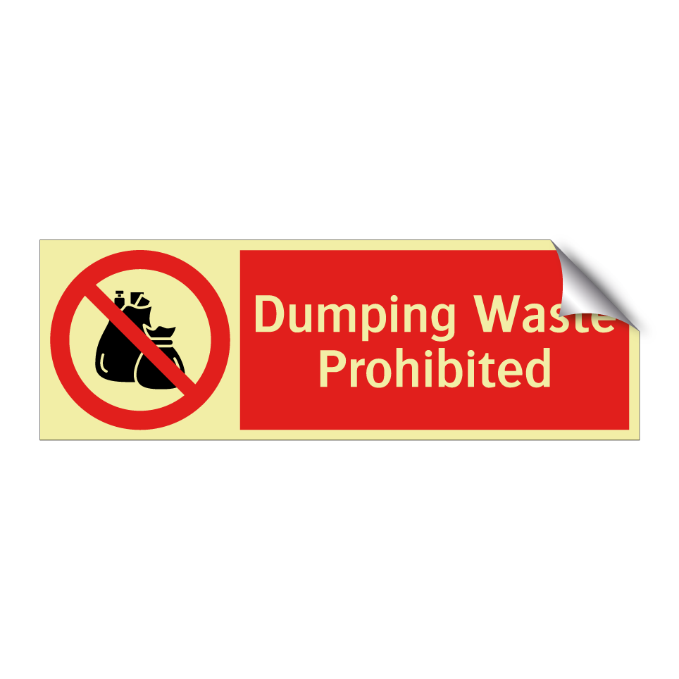 Dumping Waste Prohibited