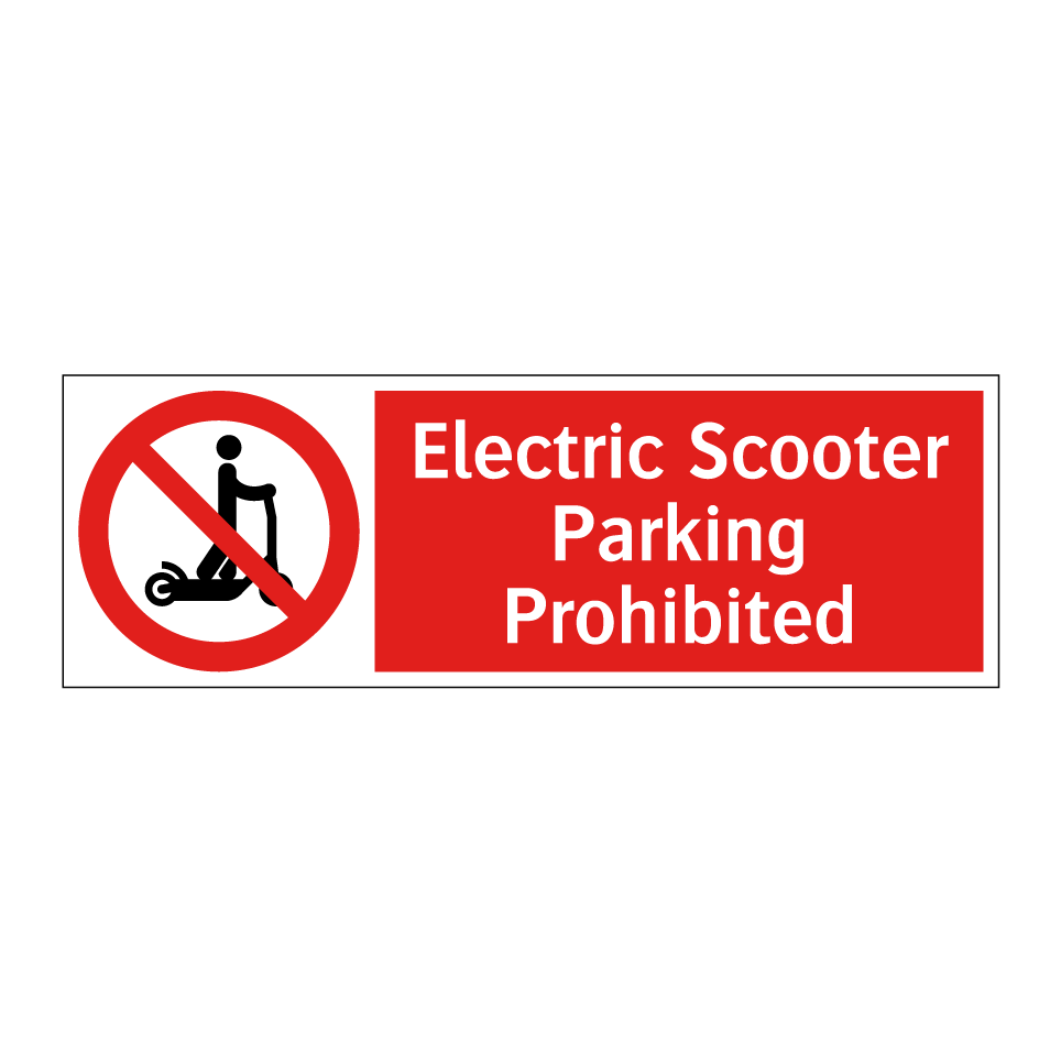 Electric Scooter Parking Prohibited