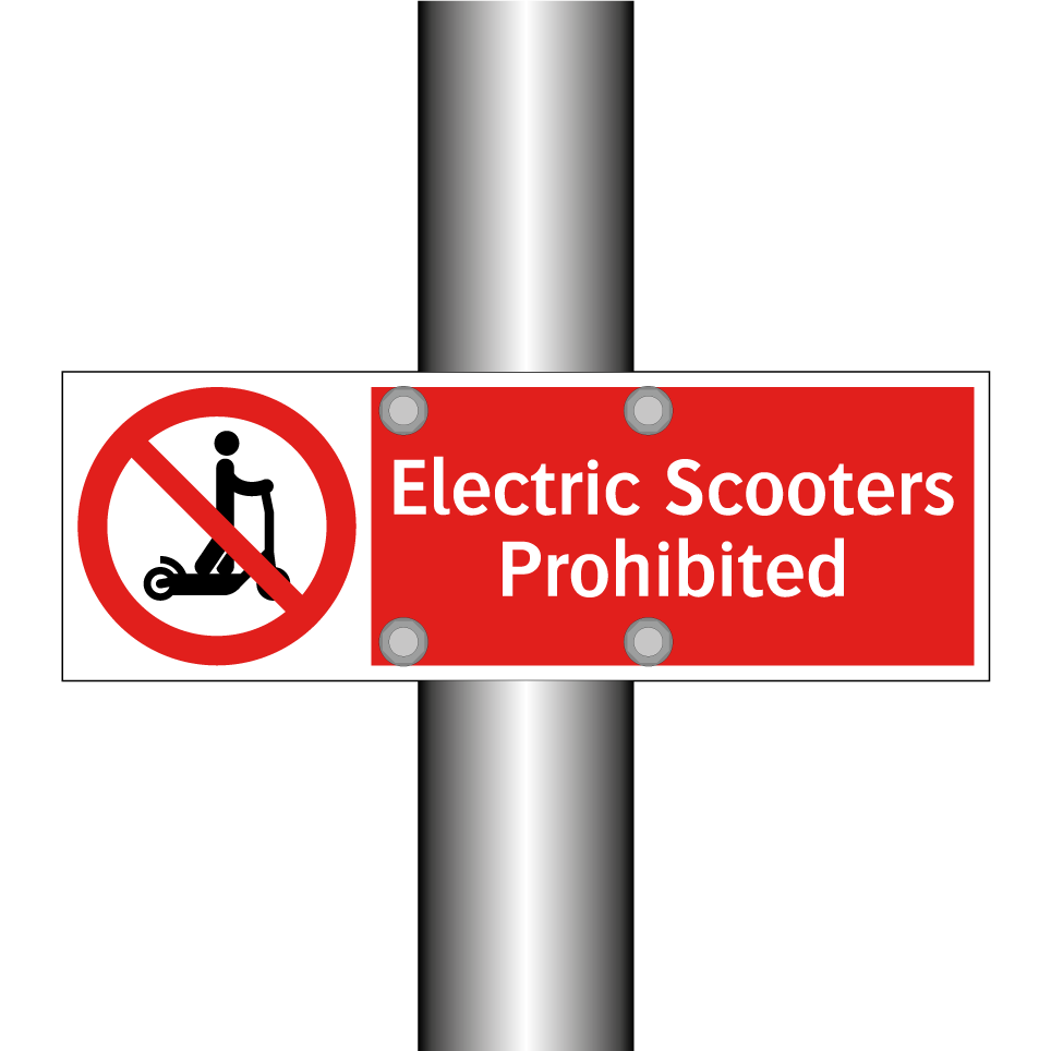 Electric Scooters Prohibited