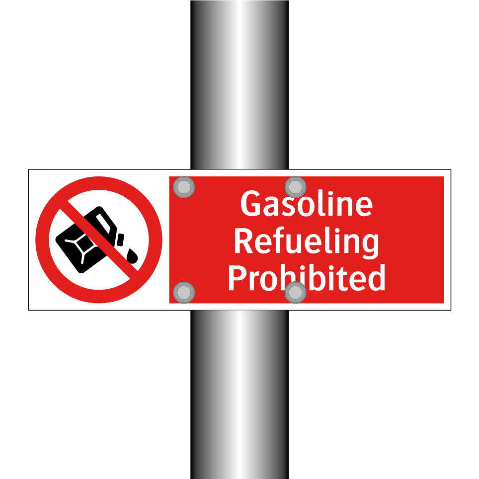 Gasoline Refueling Prohibited