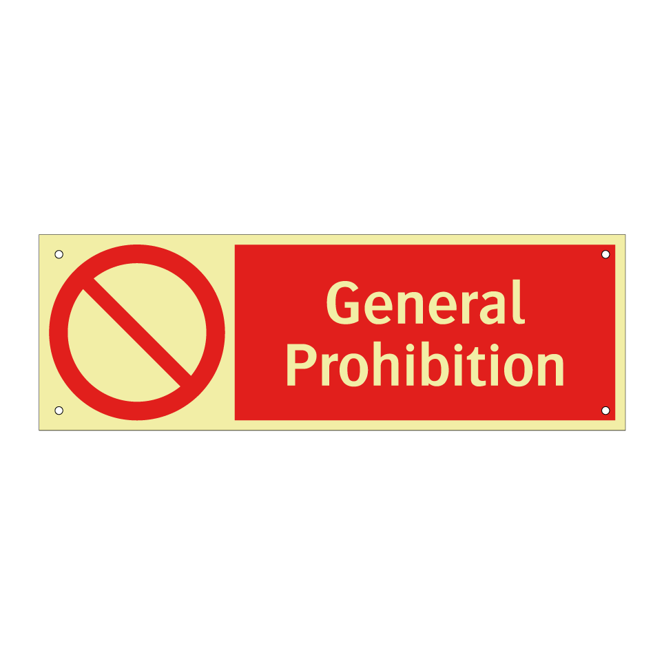 General Prohibition