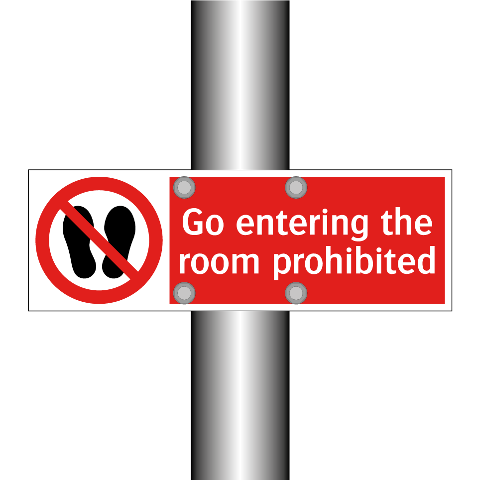 Go entering the room prohibited
