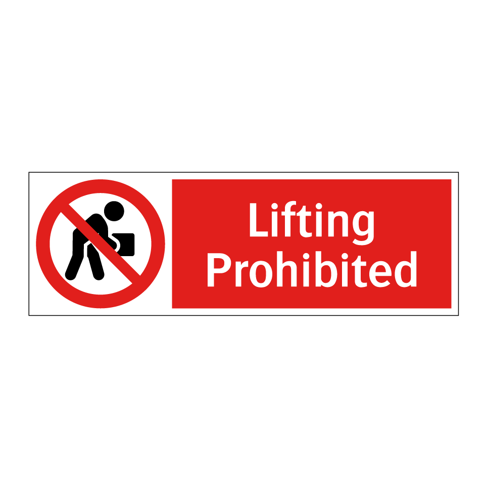 Lifting Prohibited