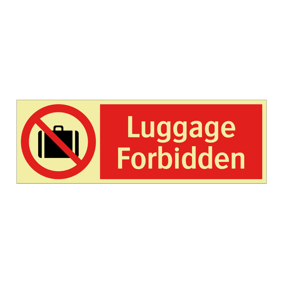 Luggage Forbidden