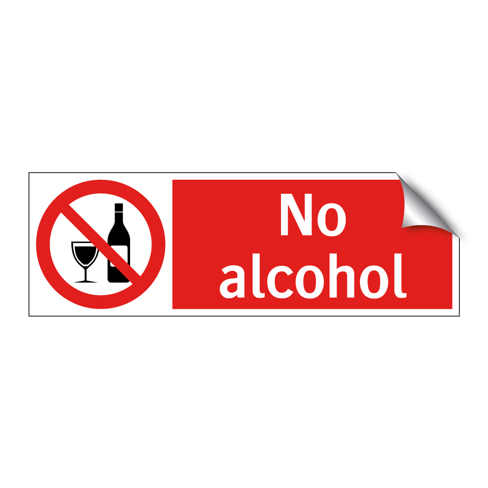 No alcohol