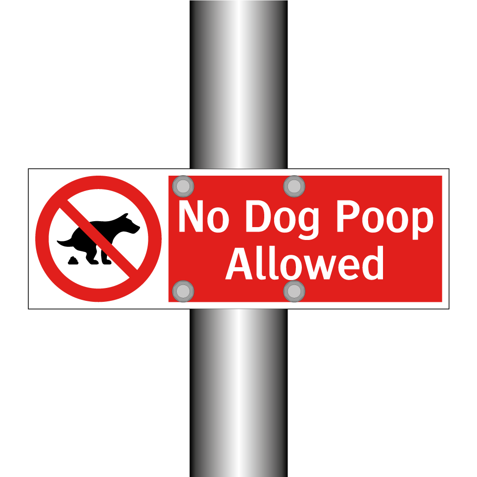 No Dog Poop Allowed