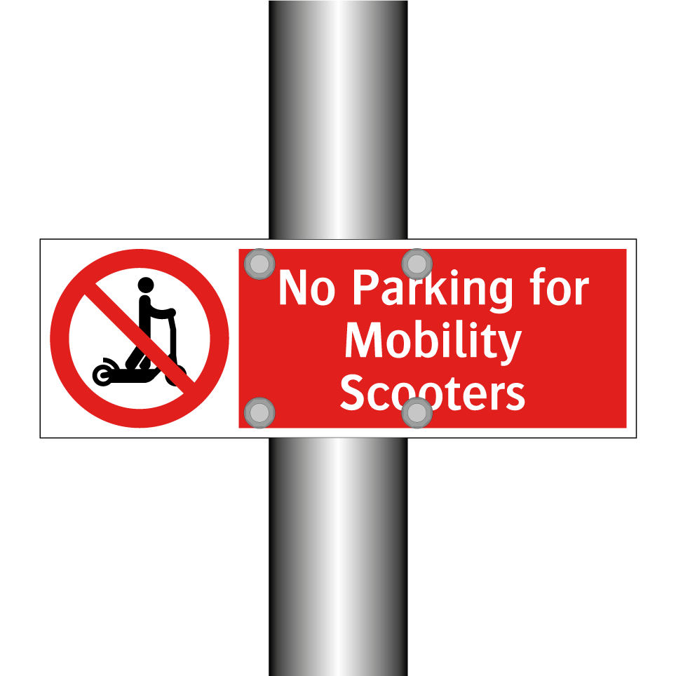 No Parking for Mobility Scooters