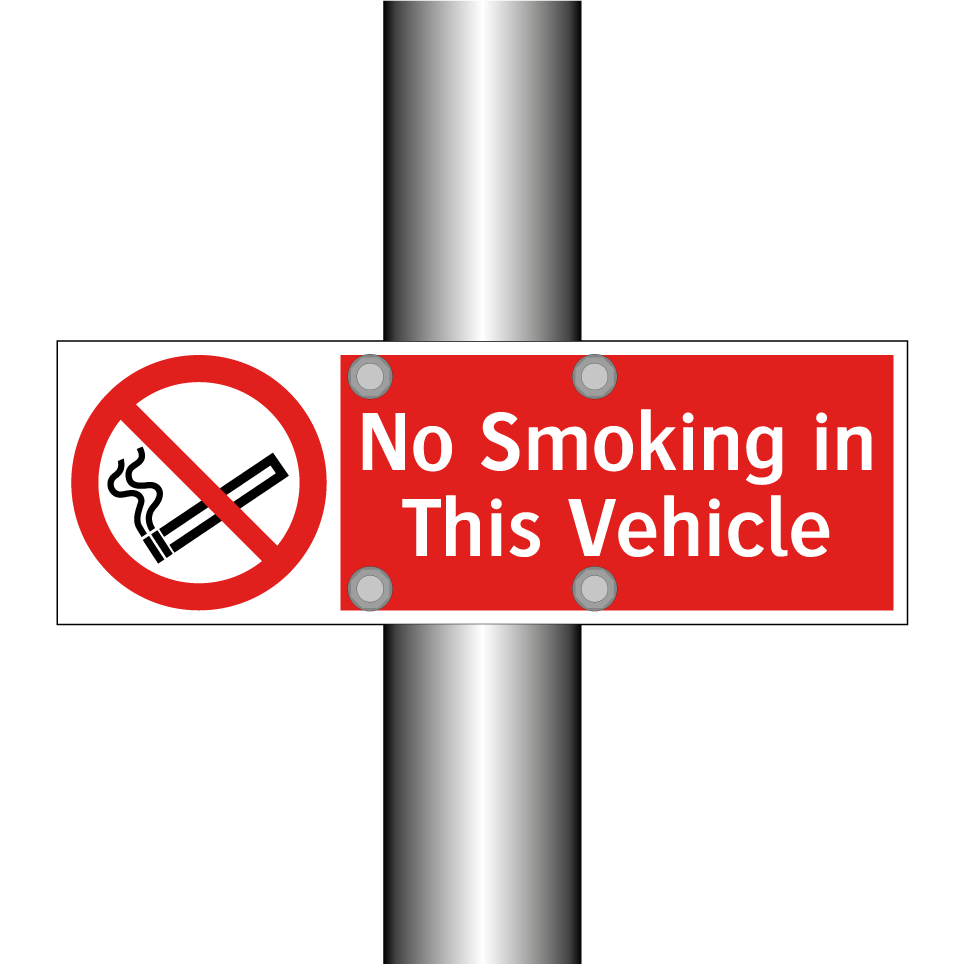 No Smoking in This Vehicle