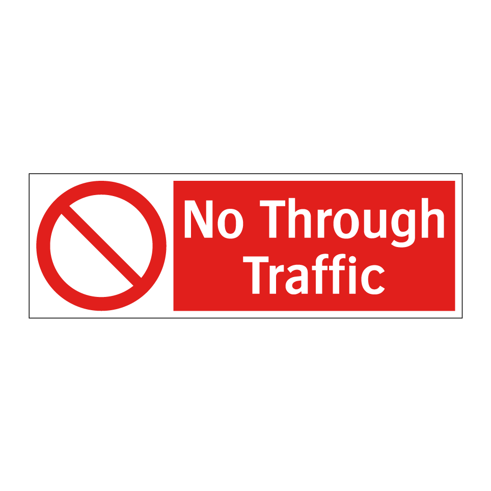 No Through Traffic