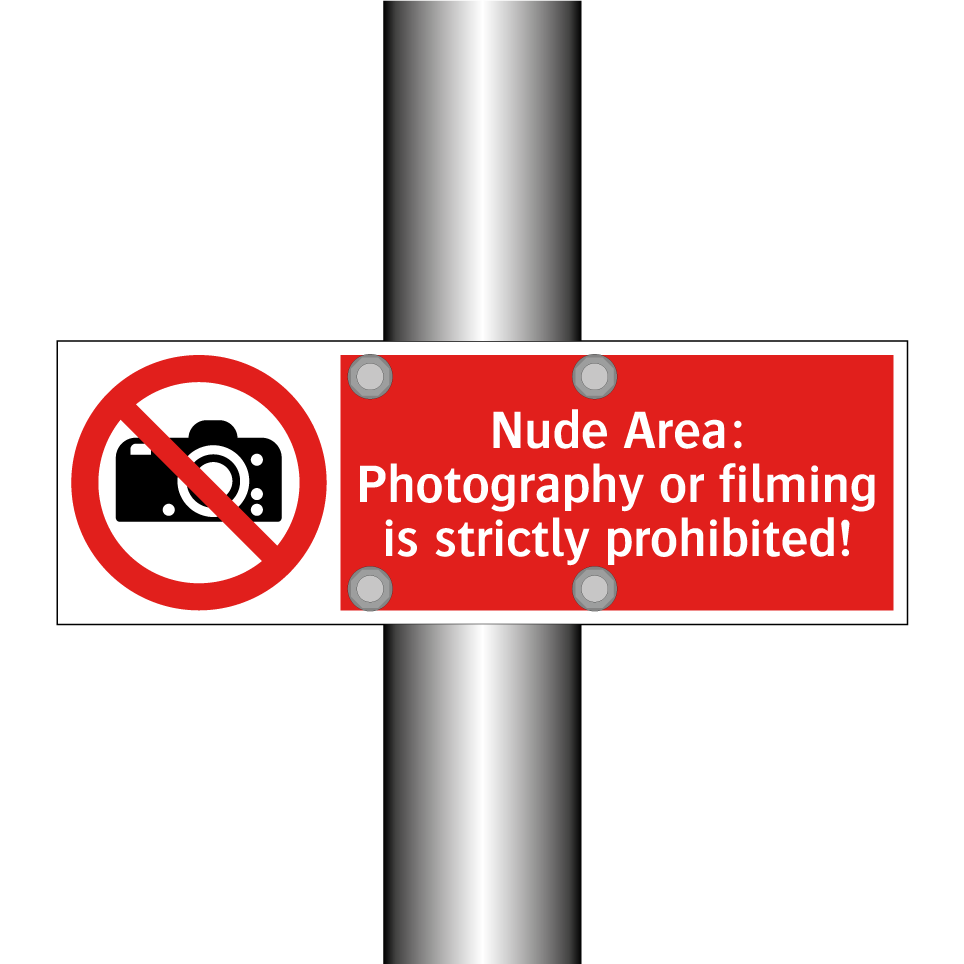 Nude Area: Photography or filming is strictly prohibited!