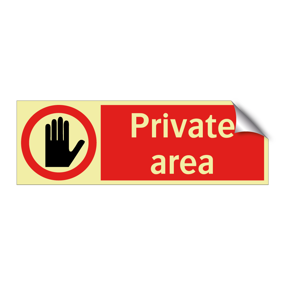 Private area