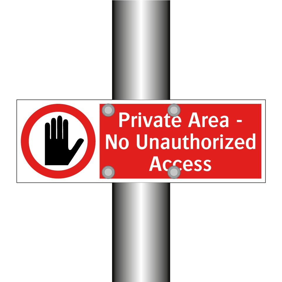 Private Area - No Unauthorized Access