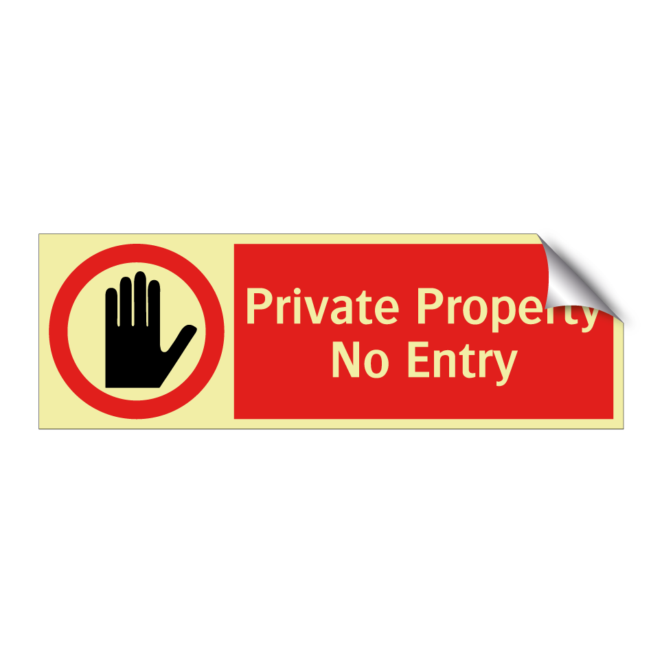 Private Property No Entry