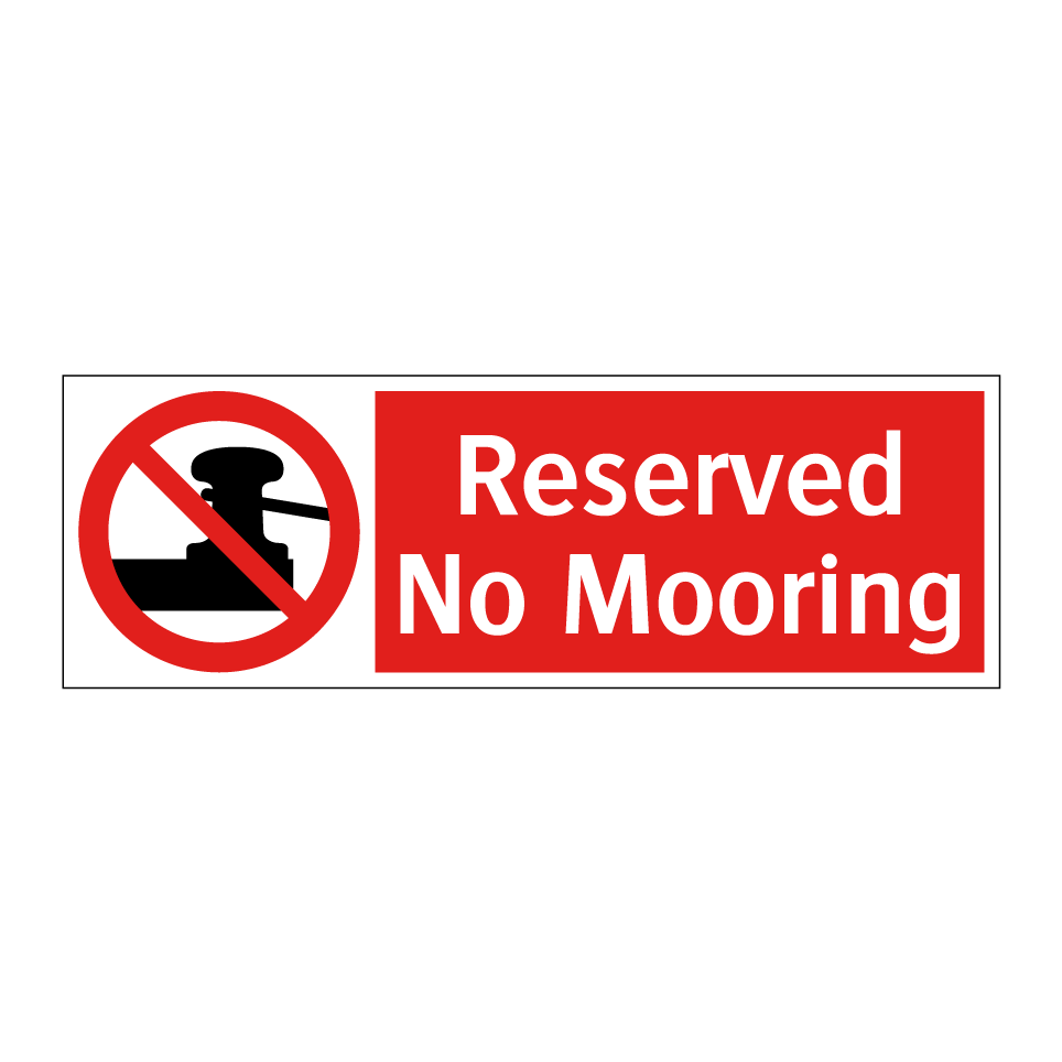 Reserved No Mooring