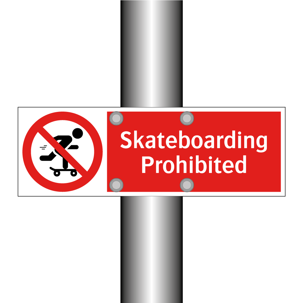 Skateboarding Prohibited