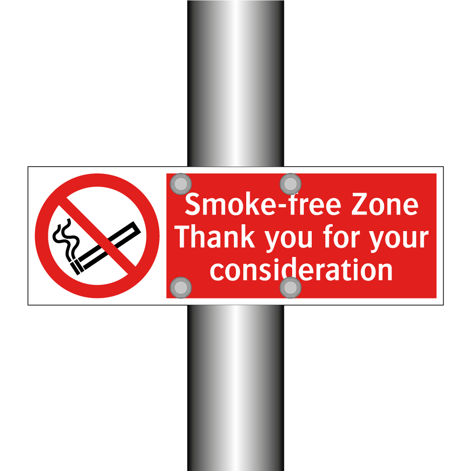 Smoke-free Zone Thank you for your consideration