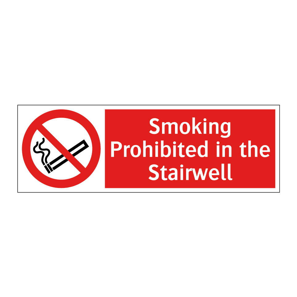 Smoking Prohibited in the Stairwell