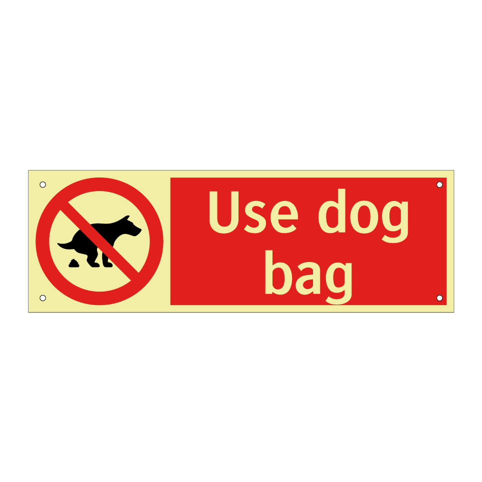 Use dog bag