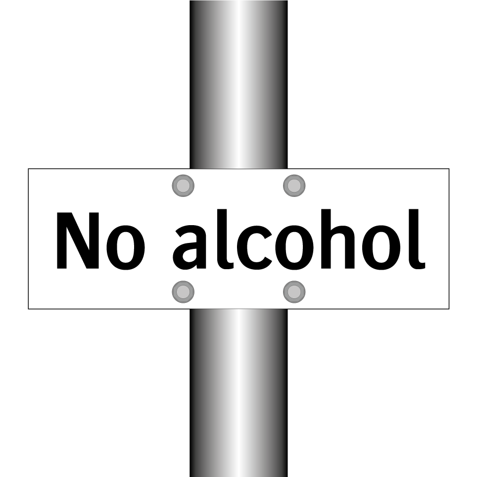 No alcohol