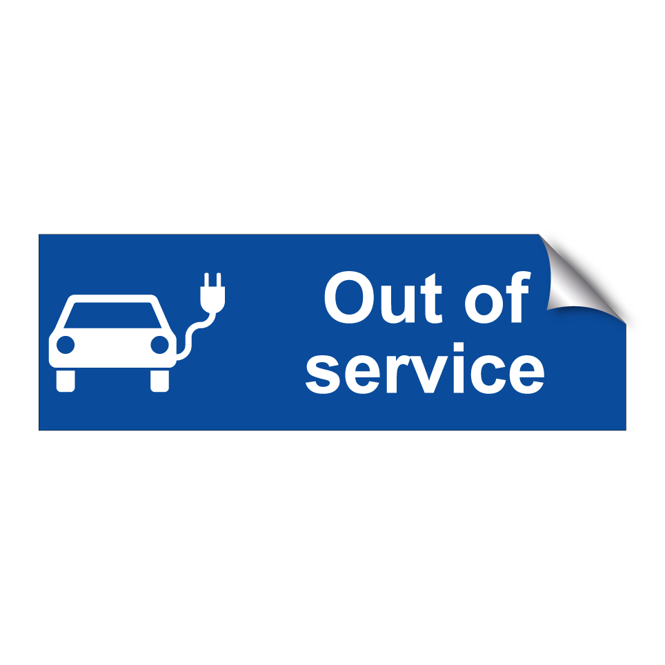 Out of service