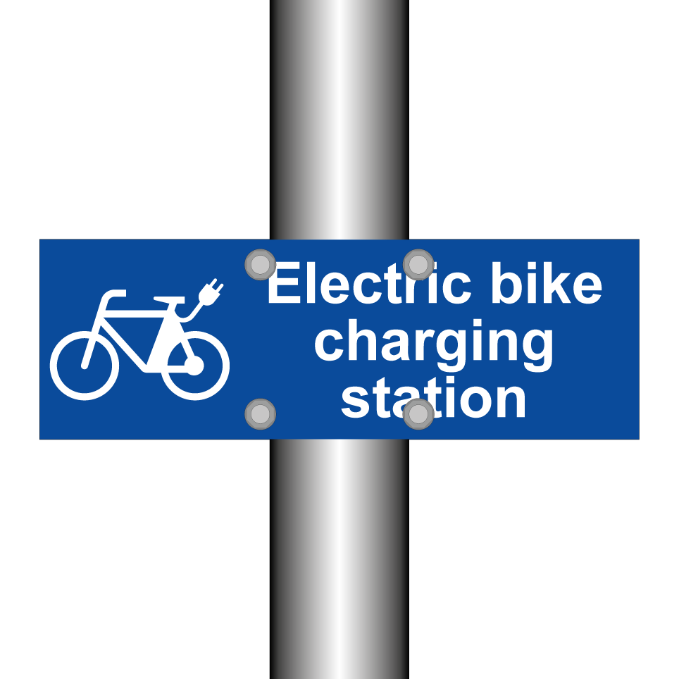 Electric bike charging station