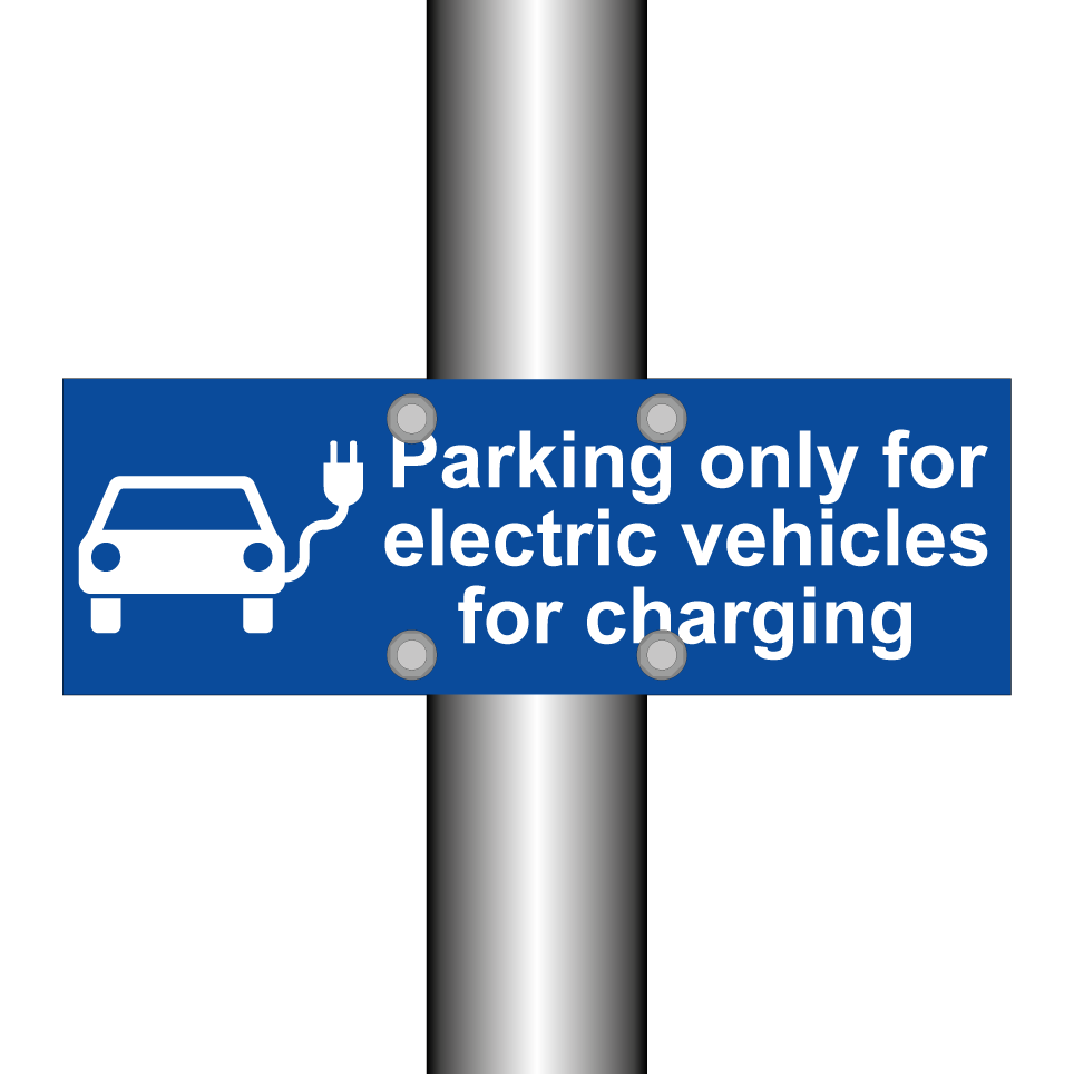 Parking only for electric vehicles for charging