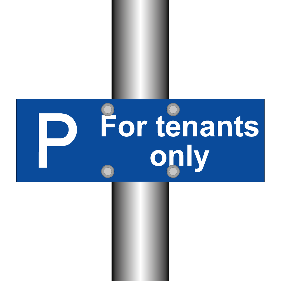 For tenants only