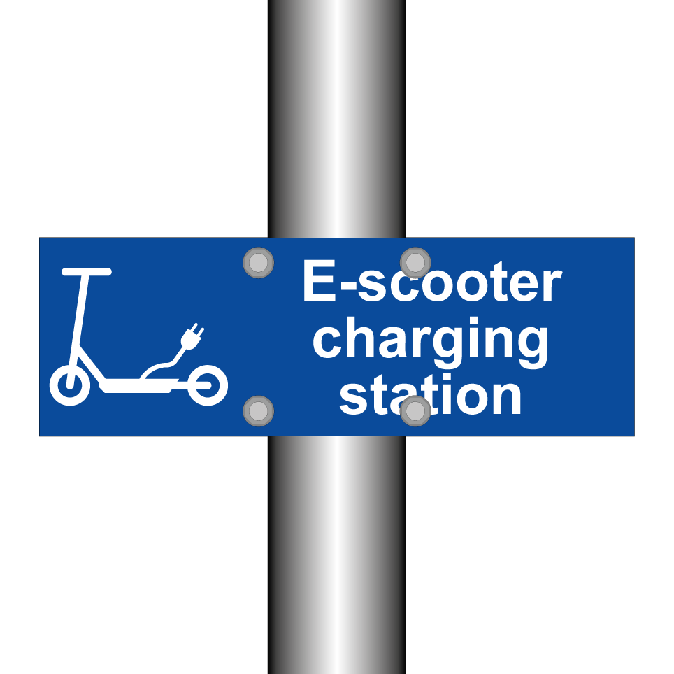 E-scooter charging station