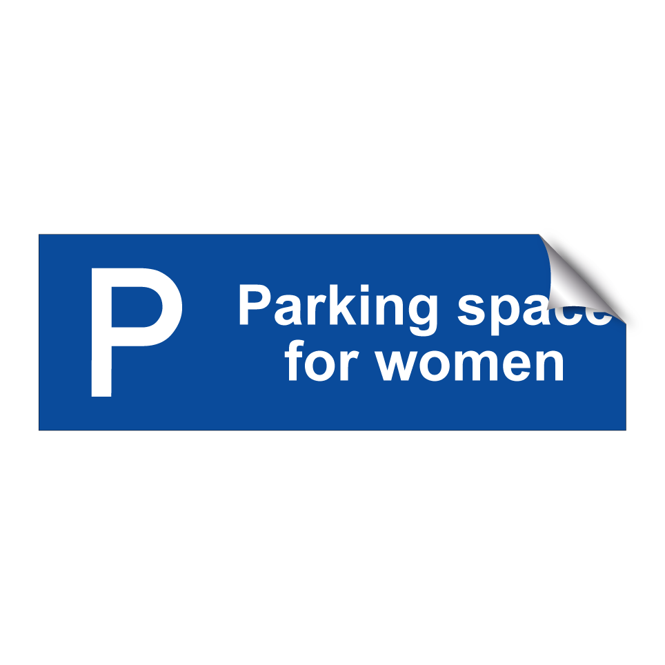 Parking space for women
