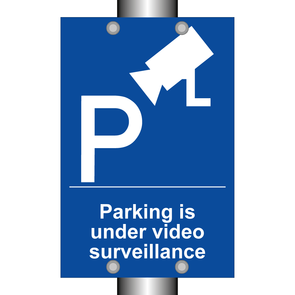 Parking is under video surveillance