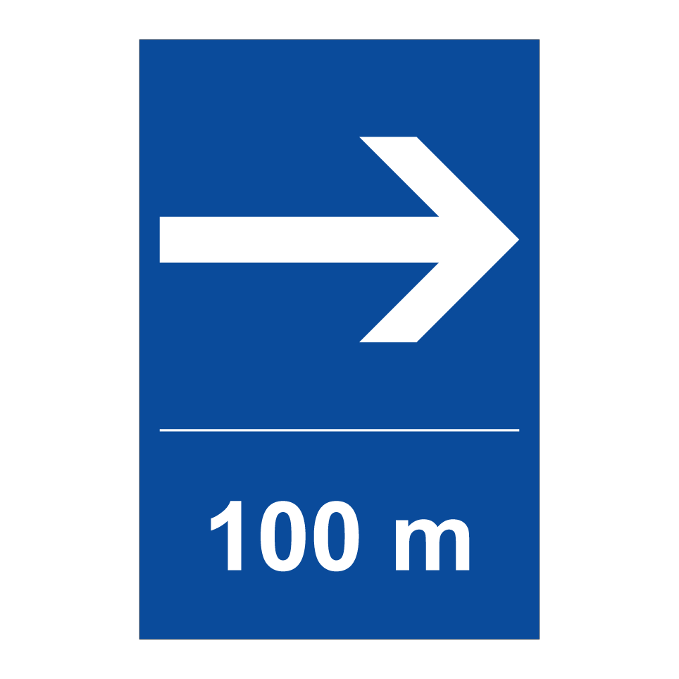 100 m