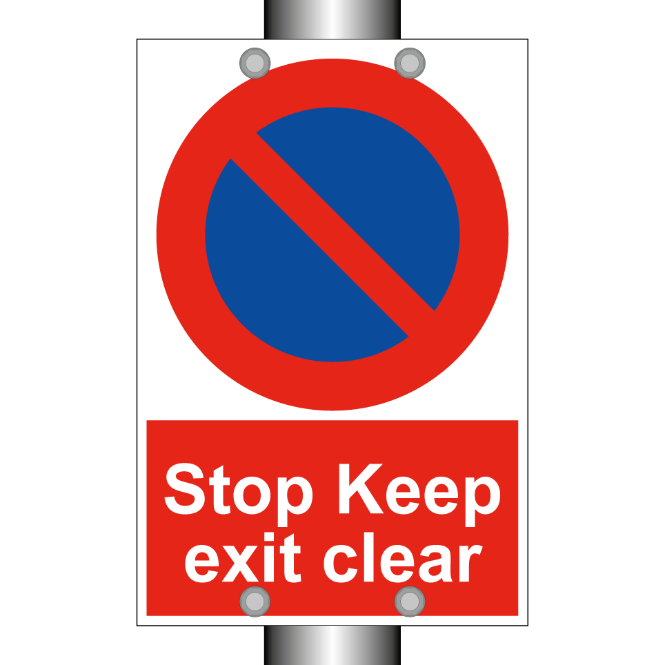 Stop Keep exit clear