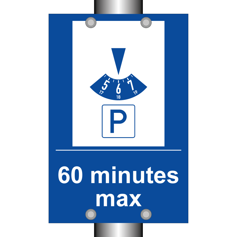 60 minutes max