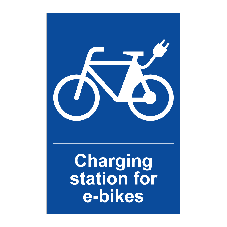 Charging station for e-bikes